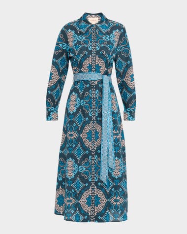 chinese dress ladies Daisy Dress XL / Ikat Multi