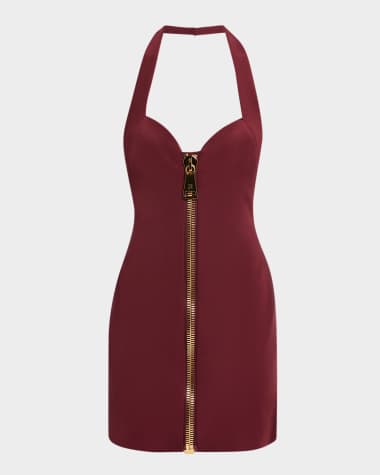 neiman marcus halter dress Marc Jacobs Sculpted Satin Halter Dress