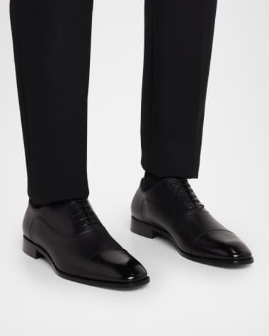 all black dress shoes Wholecut Oxford Shoe with Rubber Half Soles 13 UK / 14 US This mens soft leather formal work shoe has a fashionable appearance and a durable and comfortable sole How To Style Black Formal