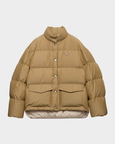 Prada Technical Down Puffer Jacket