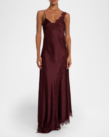 V-Neck Hardware One-Piece Swimsuit