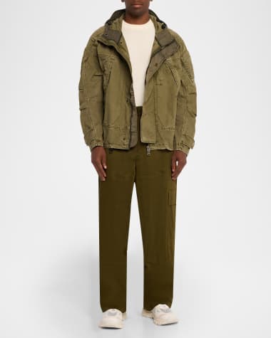 V-Neck Hardware One-Piece Swimsuit