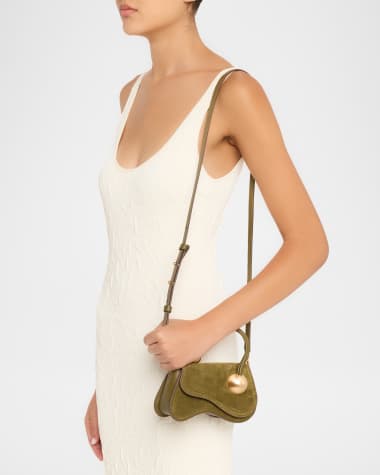 V-Neck Hardware One-Piece Swimsuit