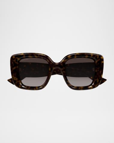 Gucci Butterfly Sunglasses for Women | Neiman Marcus display picture 3