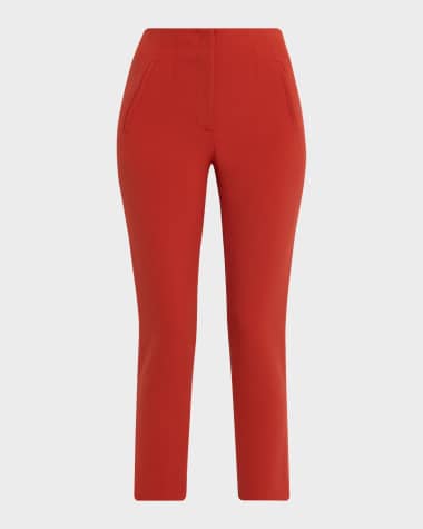 Red Designer Pants for Women | Neiman Marcus