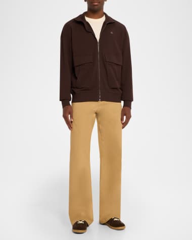 V-Neck Hardware One-Piece Swimsuit