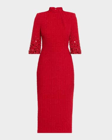 Red Designer Cocktail & Party Dresses
