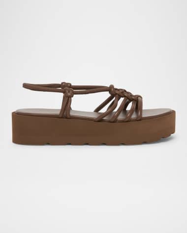 Brown Designer Sandals for Women | Neiman Marcus