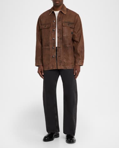 V-Neck Hardware One-Piece Swimsuit