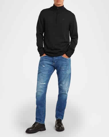 V-Neck Hardware One-Piece Swimsuit