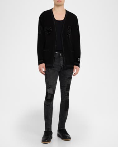 V-Neck Hardware One-Piece Swimsuit