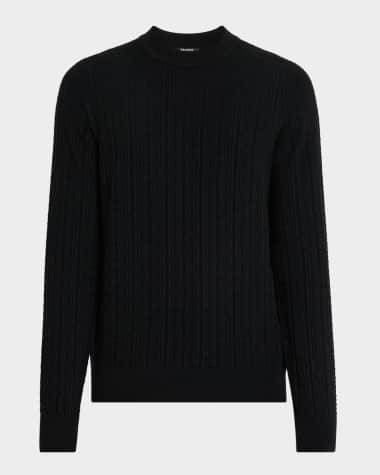 Black Men's Designer Sweaters | Neiman Marcus