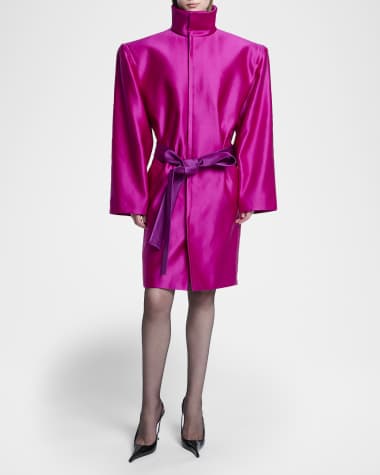 V-Neck Hardware One-Piece Swimsuit