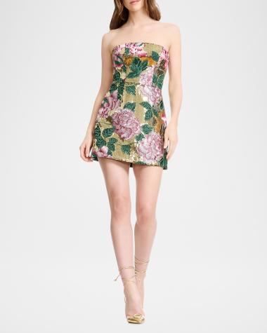 V-Neck Hardware One-Piece Swimsuit