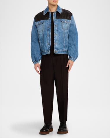 V-Neck Hardware One-Piece Swimsuit