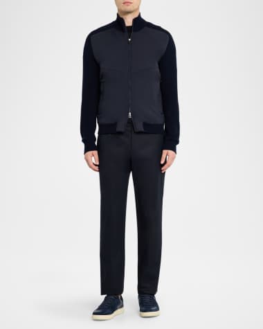 V-Neck Hardware One-Piece Swimsuit