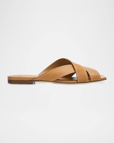 Designer Flat Sandals for Women | Neiman Marcus