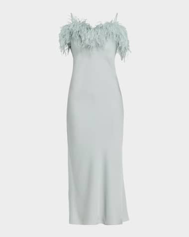 Feather Dress | Neiman Marcus