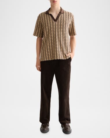 V-Neck Hardware One-Piece Swimsuit