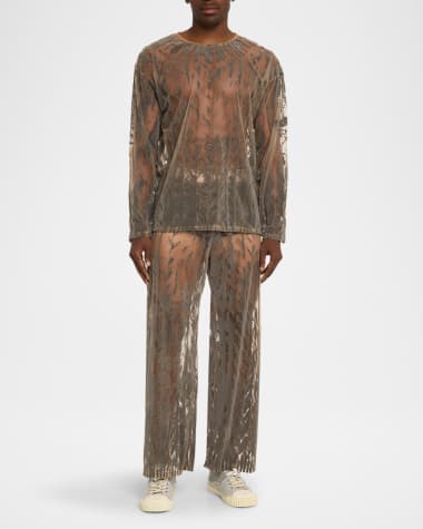 V-Neck Hardware One-Piece Swimsuit