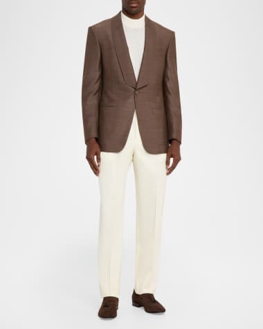 V-Neck Hardware One-Piece Swimsuit