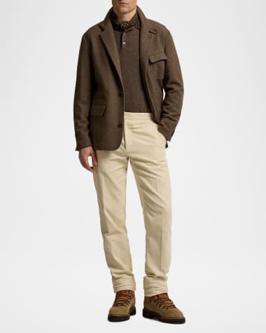 V-Neck Hardware One-Piece Swimsuit