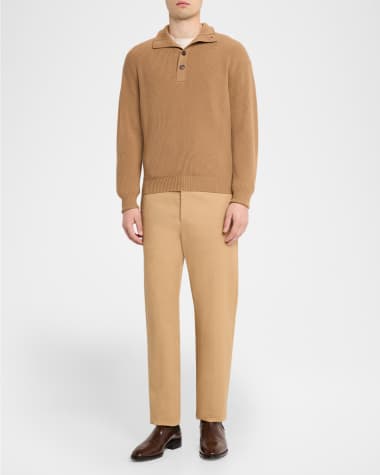 V-Neck Hardware One-Piece Swimsuit