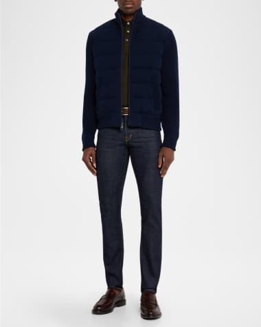 V-Neck Hardware One-Piece Swimsuit