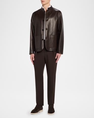 V-Neck Hardware One-Piece Swimsuit