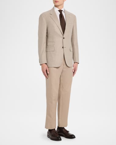 V-Neck Hardware One-Piece Swimsuit