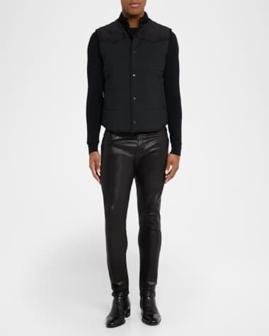 V-Neck Hardware One-Piece Swimsuit