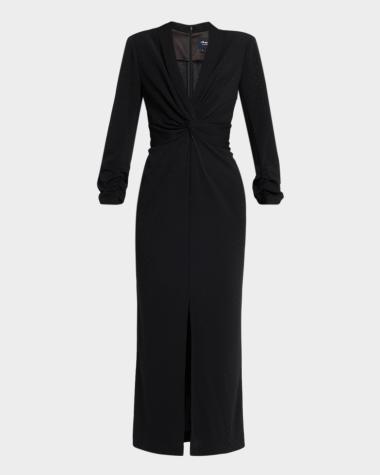 womens ankle length dresses Dress Occasion:HOLIDAY Color:Kelly Green and sophisticated formal occasions. O-Neck Long Sleeve Chain Sleeveless