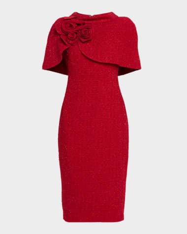 Red Midi Designer Cocktail & Party Dresses | Neiman Marcus