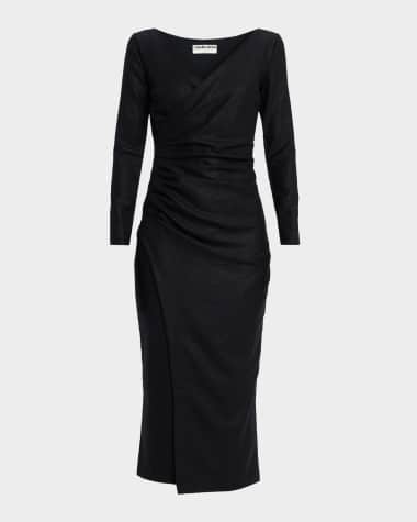 black flared dress pants Clara main image 0