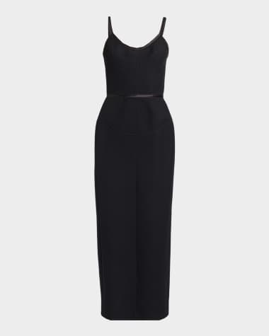 thom browne black dress New $1200 Thom Browne Pleated Skirting A-line Dress Black Size 46/10 I –  BAYSUPERSTORE main image 0