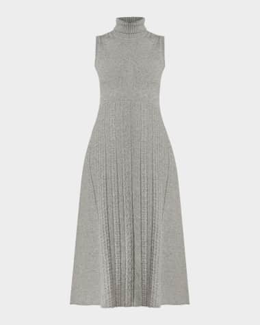 formal sleeveless turtleneck dress Sleeveless Turtleneck Sweater Dress main image 0