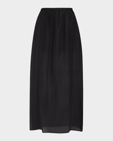 Black Designer Long Maxi Skirts for Women | Neiman Marcus