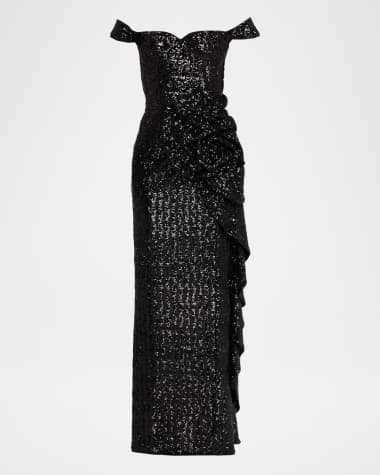 Robe courte essentiel, col v noir La Redoute Collections | La Redoute