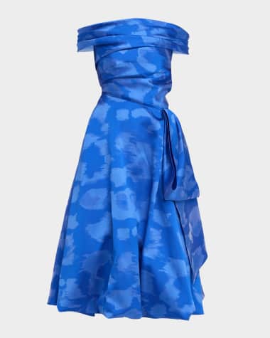 navy blue dress for baby girl Talbot Runhof Dresses main image 0