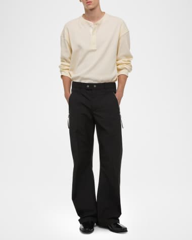 V-Neck Hardware One-Piece Swimsuit