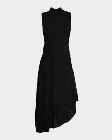 black dress sneaker ALAIA KNIT MIDI DRESS – AKIRA