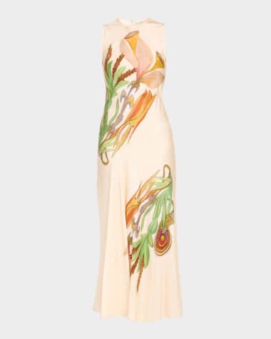 Womens Silk Dress | Neiman Marcus