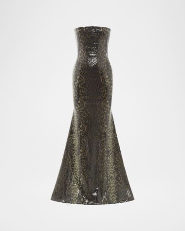 alex perry black sequin dress Emery Sequin Placement Dress – Dress the Population main image 1