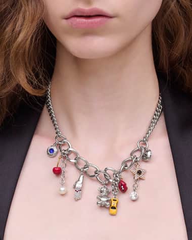 V-Neck Hardware One-Piece Swimsuit