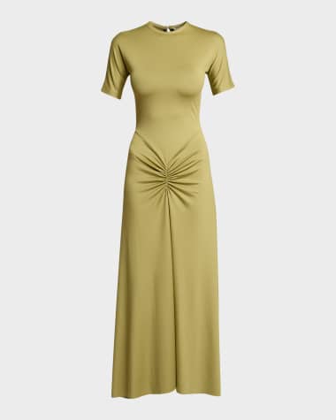 slim fit dress slacks Exposed Back Zip Dress main image 0
