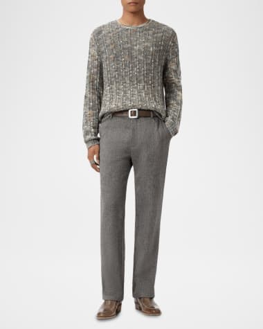 V-Neck Hardware One-Piece Swimsuit