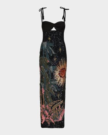 lark embroidered dress retrofête Lark Embroidered Dress – Retrofete main image 0