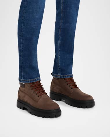 V-Neck Hardware One-Piece Swimsuit