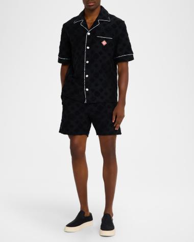 V-Neck Hardware One-Piece Swimsuit
