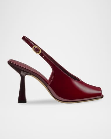 strapless open back dress Classic Double Strap Mary Jane Shoes (Red) Eur 38/240mm